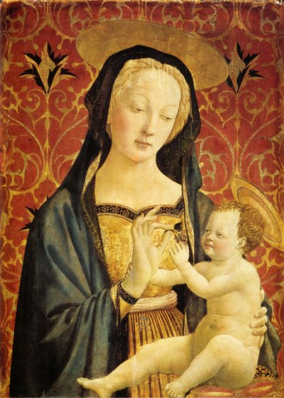 Nossa Senhora e o Menino de Domenico Veneziano