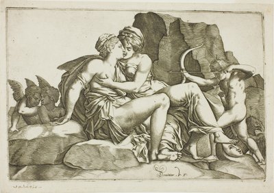 Júpiter e Calisto de Domenico Vito