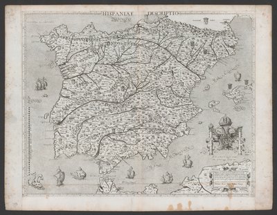 Hispaniae Descriptio de Domenico Zenoi (1560) de Domenico Zenoi