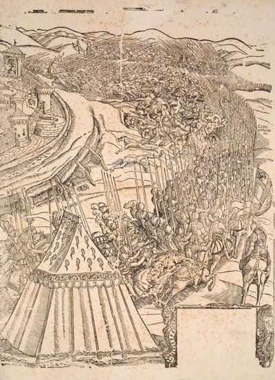 Captura de Goleta em Tunis por Carl V de Domenico dei Franceschi