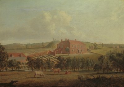 São Vicente, perto de West Malling, Kent de Dominic Serres RA