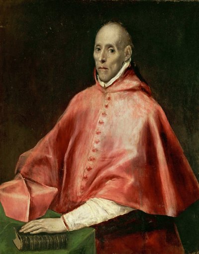 Portrait of Cardinal Juan Pardo de Tavera, 1609. de Dominico El Greco