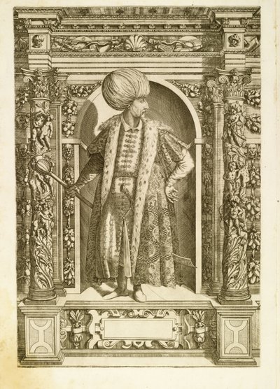 Sultão Suleiman I, o Magnífico, 1601 de Dominicus or Custodis Custos