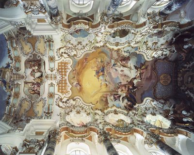 A segunda vinda de Cristo (fresco) de Dominikus Zimmermann