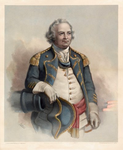 Major General Israel Putnam, pub. 1864 de Dominique C. Fabronius