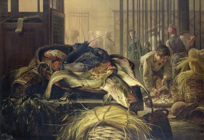 O mercado de peixe de Dominique Henri Guifard