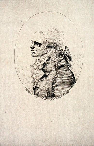 Jean-Louis Duport (1749-1819) gravado por Frederic-Desire Hillemacher (1811-86) 1876 (gravura) de Dominique Vivant (after) Denon