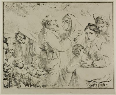 Alegoria da Felicidade Materna de Dominique Vivant Denon