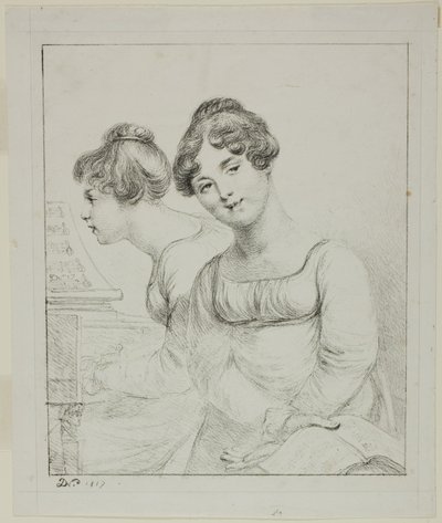 Madame Lavallée e Madame de Valory de Dominique Vivant Denon