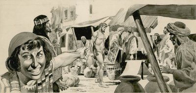 Isaías a andar nu de Don Lawrence