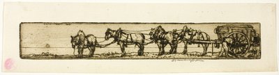 Cavalos de tiro de Donald Shaw MacLaughlan