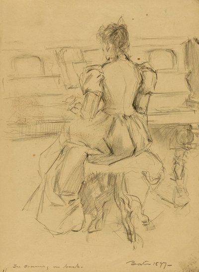 Ella ao piano de Donald Shaw MacLaughlan
