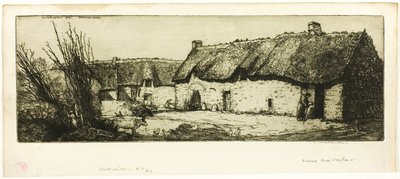Fazenda de vacas de Donald Shaw MacLaughlan
