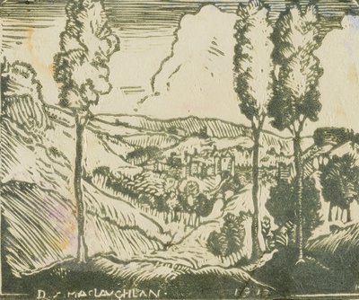 Paisagem de Donald Shaw MacLaughlan