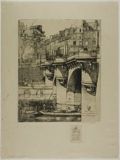 Pont Neuf, Paris de Donald Shaw MacLaughlan