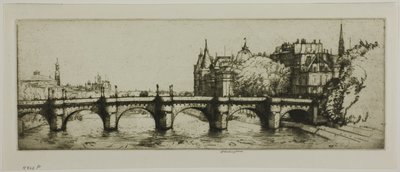 Pont Neuf, Paris de Donald Shaw MacLaughlan