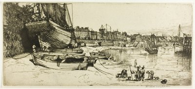 O porto de Boulogne-sur-Mer de Donald Shaw MacLaughlan