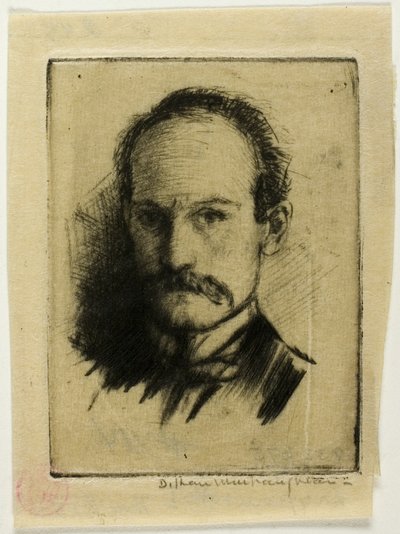 Retrato do Artista de Donald Shaw MacLaughlan