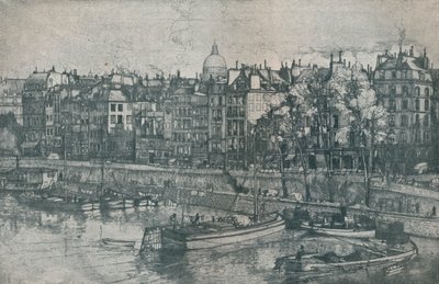 Quai des Grands Augustins, Paris, 1906 de Donald Shaw MacLaughlan