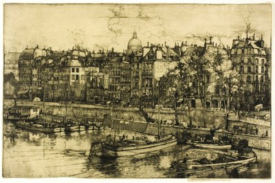 Quai des Grands Augustine, Paris de Donald Shaw MacLaughlan