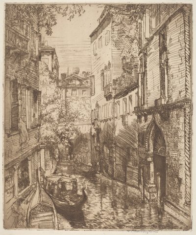 Rio delle Verona, Veneza de Donald Shaw MacLaughlan
