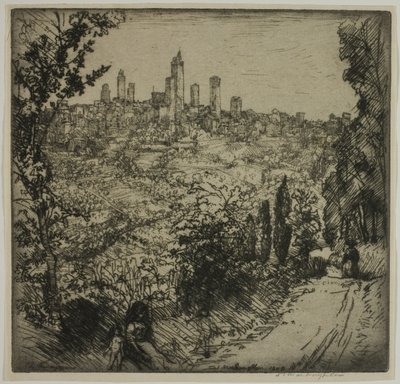 São Gimignano de Donald Shaw MacLaughlan