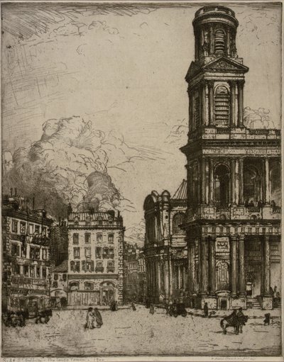 St. Sulpice Paris, La Grande Tour de Donald Shaw MacLaughlan
