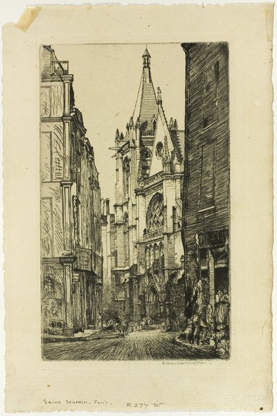 São Séverin, Paris de Donald Shaw MacLaughlan