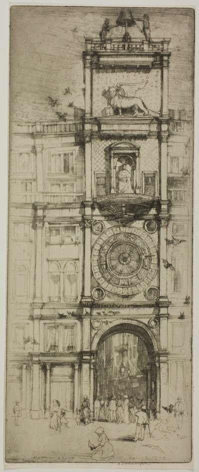 A Torre do Relógio, Veneza de Donald Shaw MacLaughlan