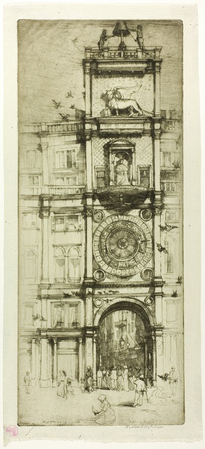 A Torre do Relógio, Veneza de Donald Shaw MacLaughlan