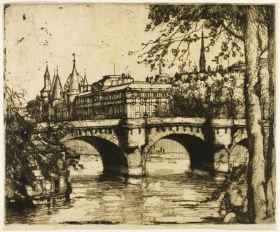 A Conciergerie, Paris de Donald Shaw MacLaughlan