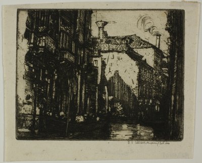 O canal escuro, Veneza de Donald Shaw MacLaughlan