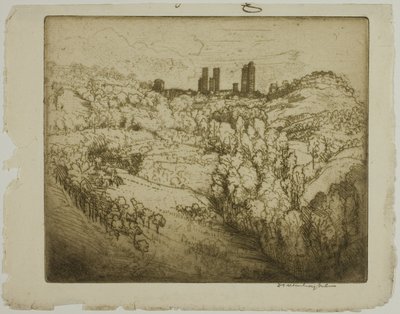 A cidade da colina de Donald Shaw MacLaughlan