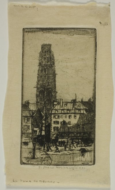 Torre da Manteiga, Rouen de Donald Shaw MacLaughlan