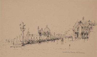 As gôndolas da Praça de São Marcos de Donatella Merlo