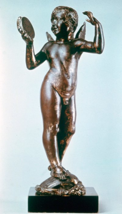 Anjo com pandeiro, 1429 de Donatello