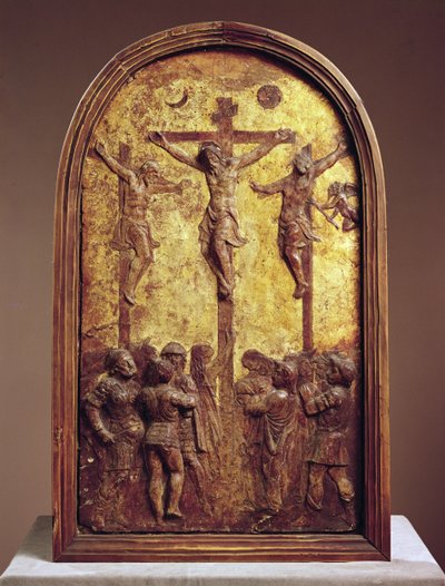 Crucificação, terceiro quarto do século 15 ou século XIX, machete de Donatello