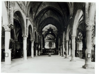 Interior da igreja de Donato Bramante