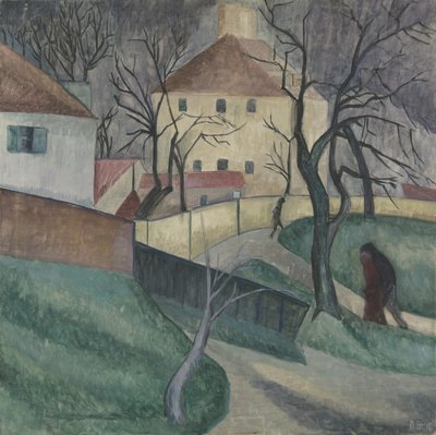 Outono Chilliness, 1916 de Dora Bromberger