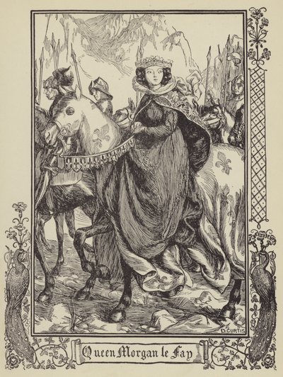 Rainha Morgan le Fay de Dora Curtis