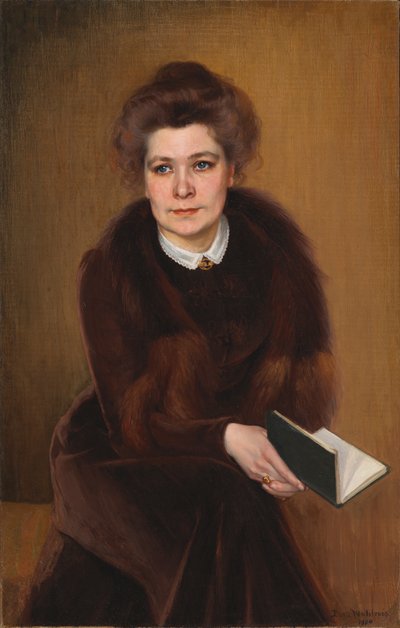 Irma (Retrato da irmã do artista) de Dora Wahlroos