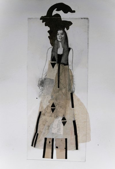 Figura de moda abstrata de Doris Schmitz