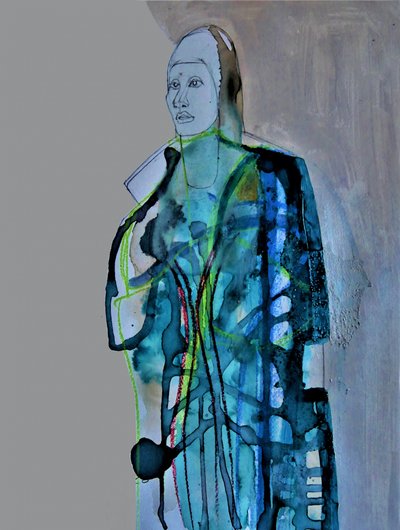 Figura de moda abstrata de Doris Schmitz