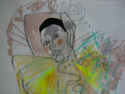 Retrato de Moda Abstrato de Doris Schmitz
