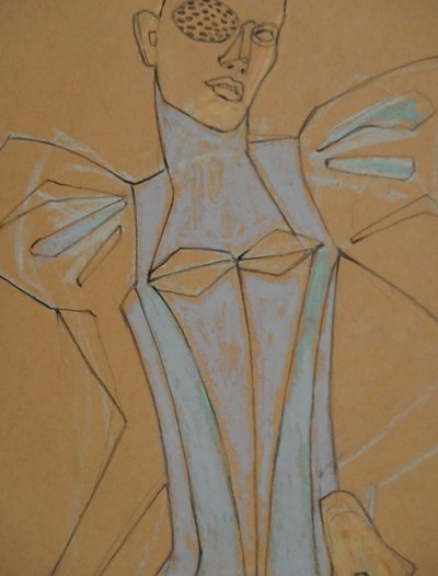 Figura da Moda de Vanguarda de Doris Schmitz