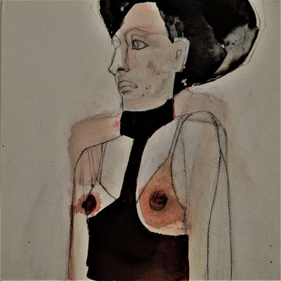 Figura Feminina Contemplativa de Doris Schmitz