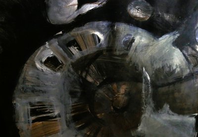 Redemoinho abstrato escuro de Doris Schmitz