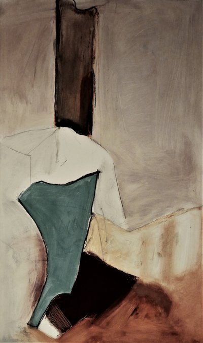 Formas abstratas com um toque terroso de Doris Schmitz