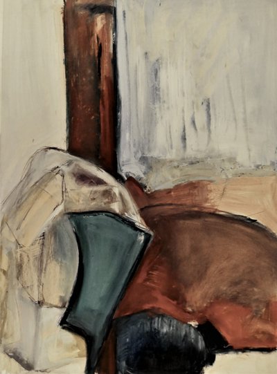 Formas abstratas com um toque terroso de Doris Schmitz