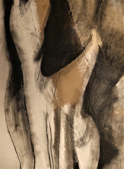Nu abstrato elegante de Doris Schmitz